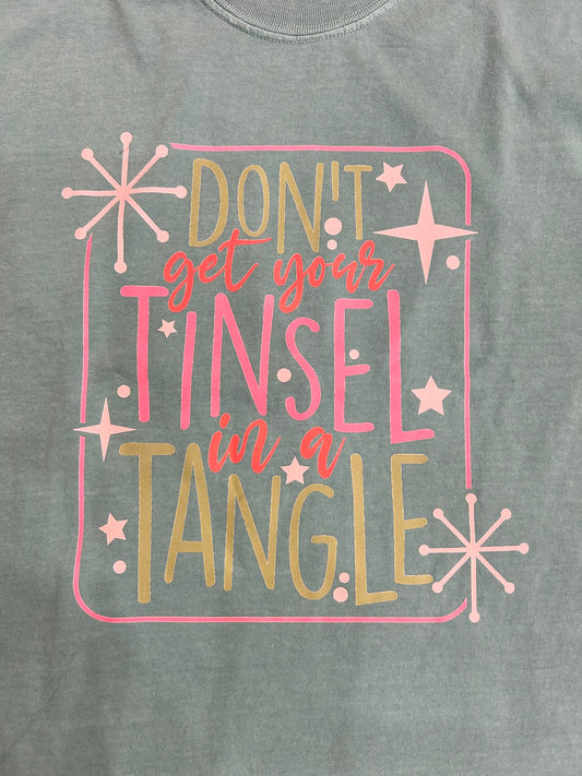 Tinsel Tangled Tee