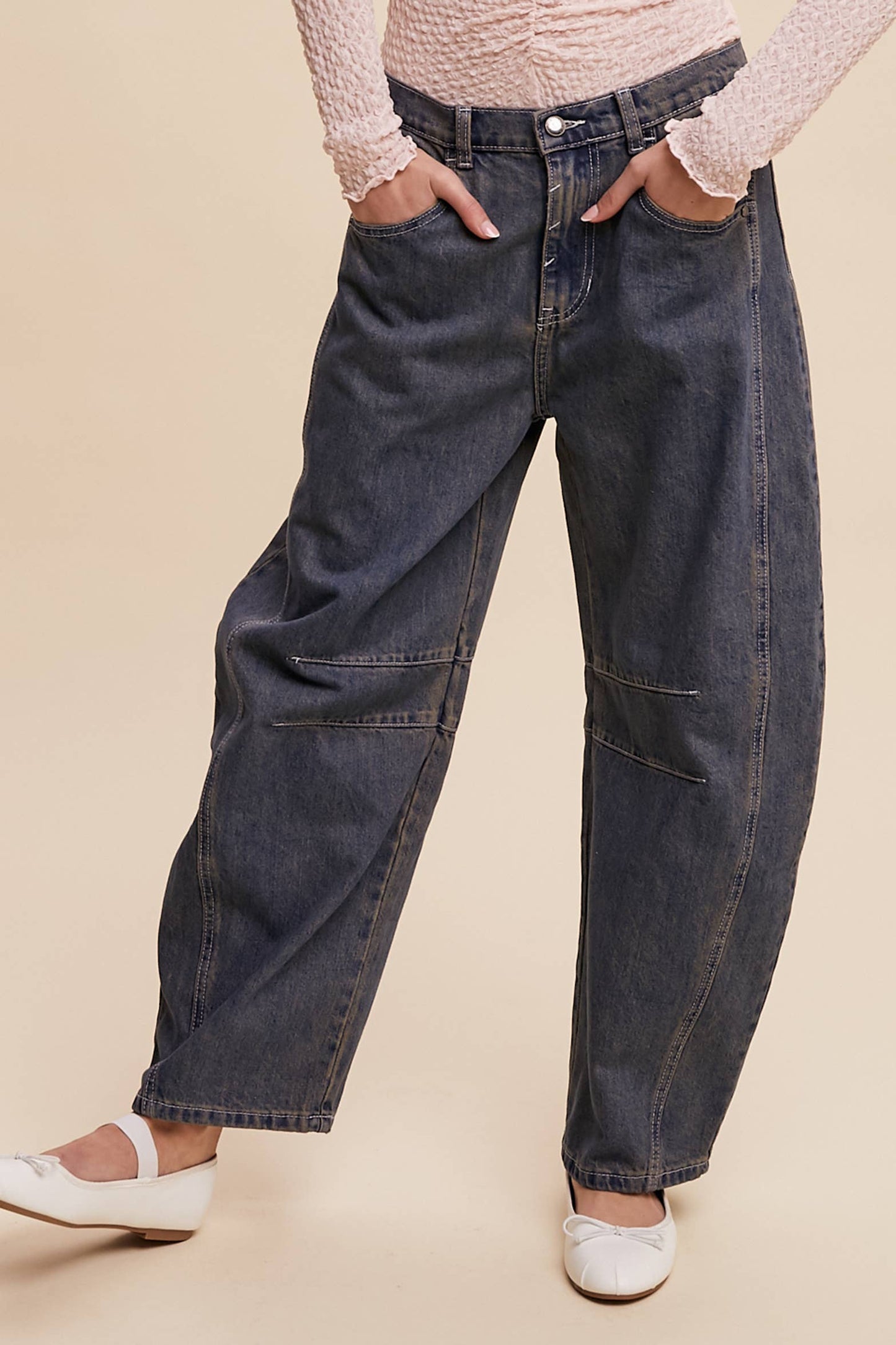 Hudson Relaxed Fit Barrel Jeans