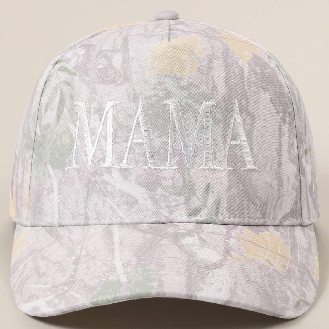 MAMA Camo Trucker Hat