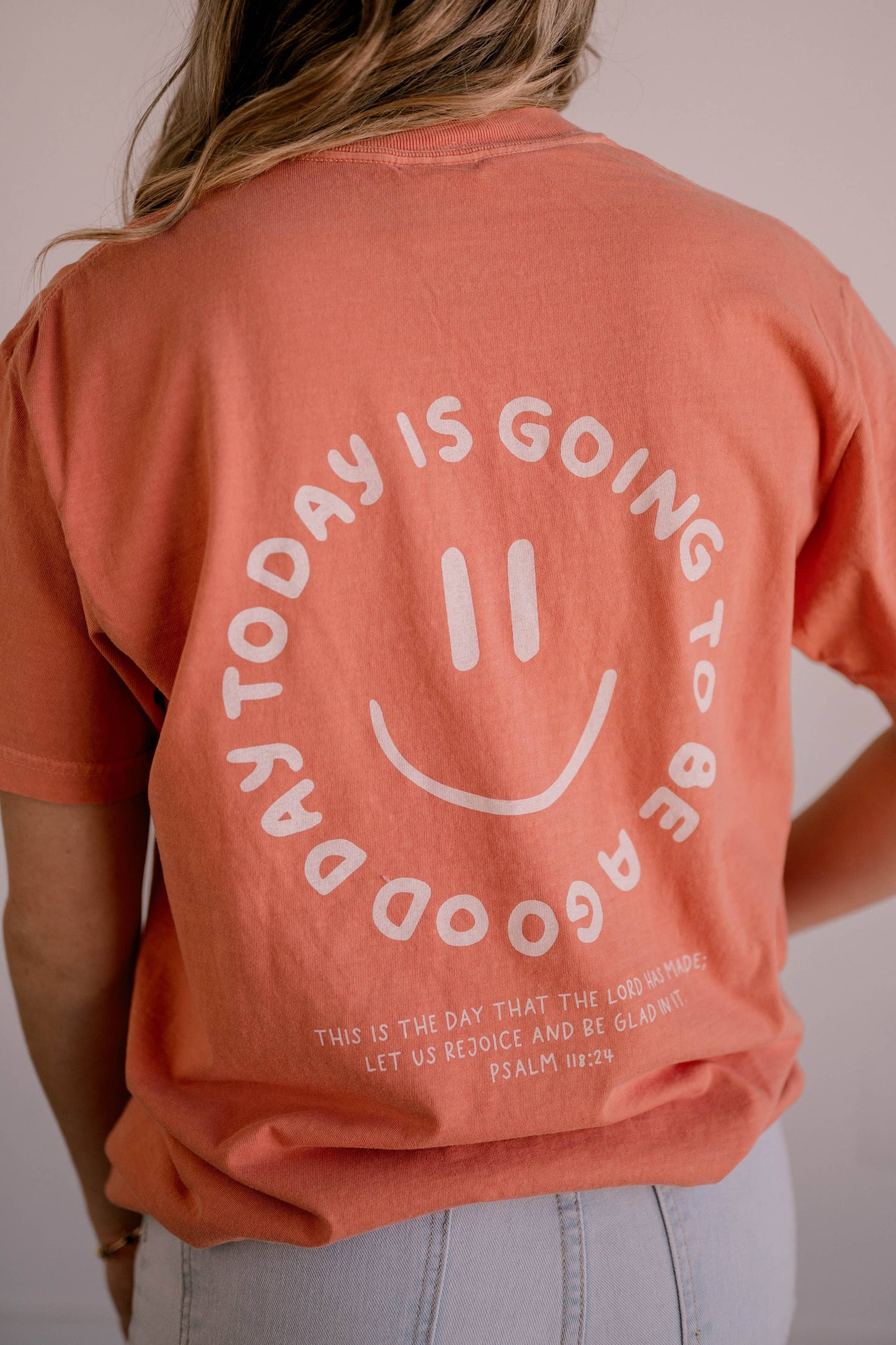 Good Day Tee- Terracotta