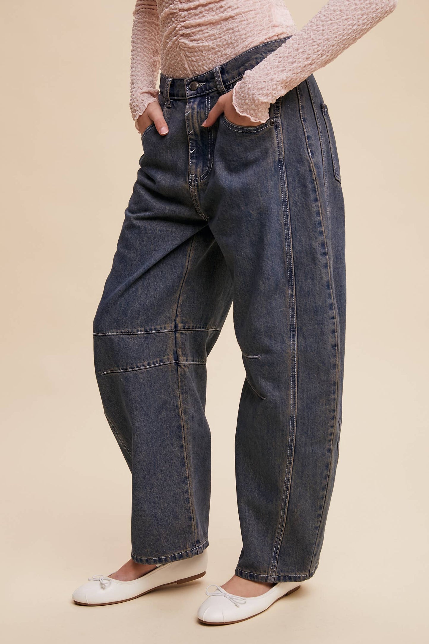 Hudson Relaxed Fit Barrel Jeans