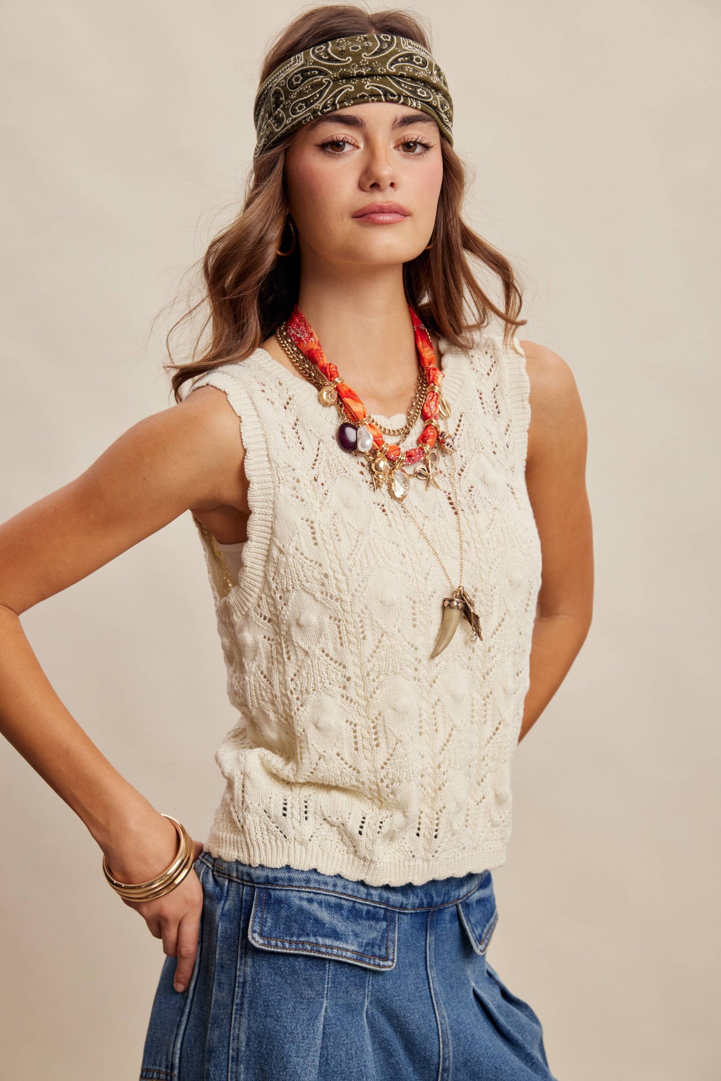 Keke Sweater Vest