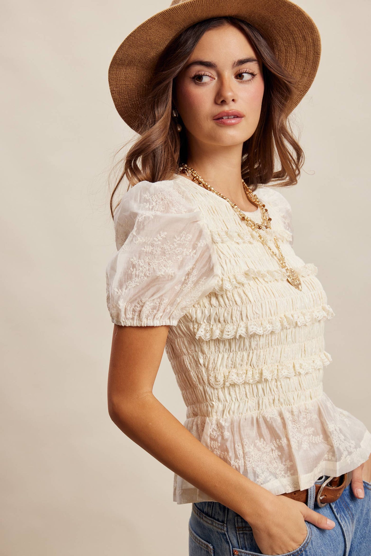 Coco Smocked Top
