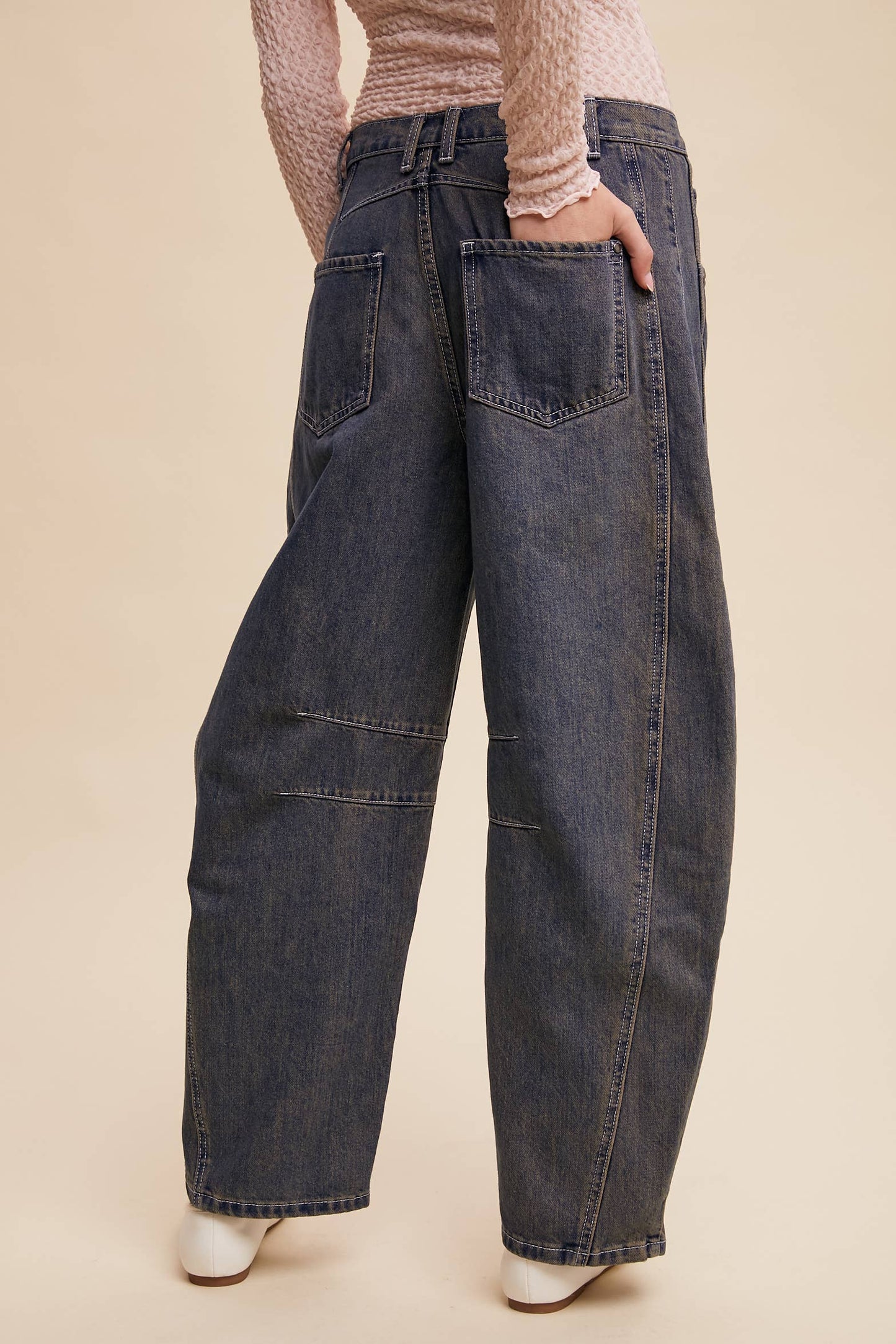 Hudson Relaxed Fit Barrel Jeans