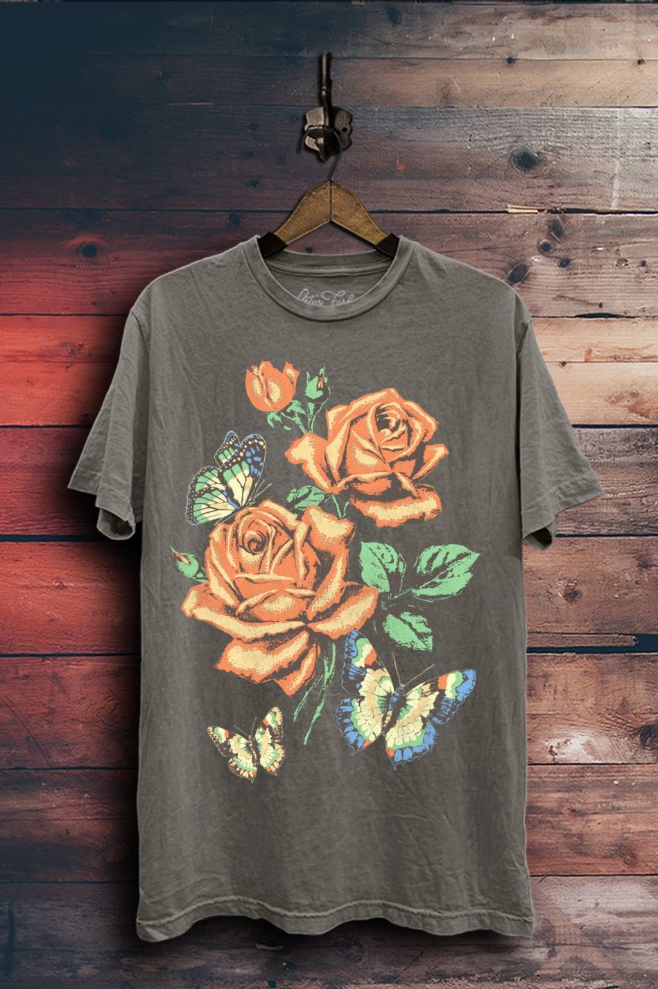 Flowers And Butterflies Tee