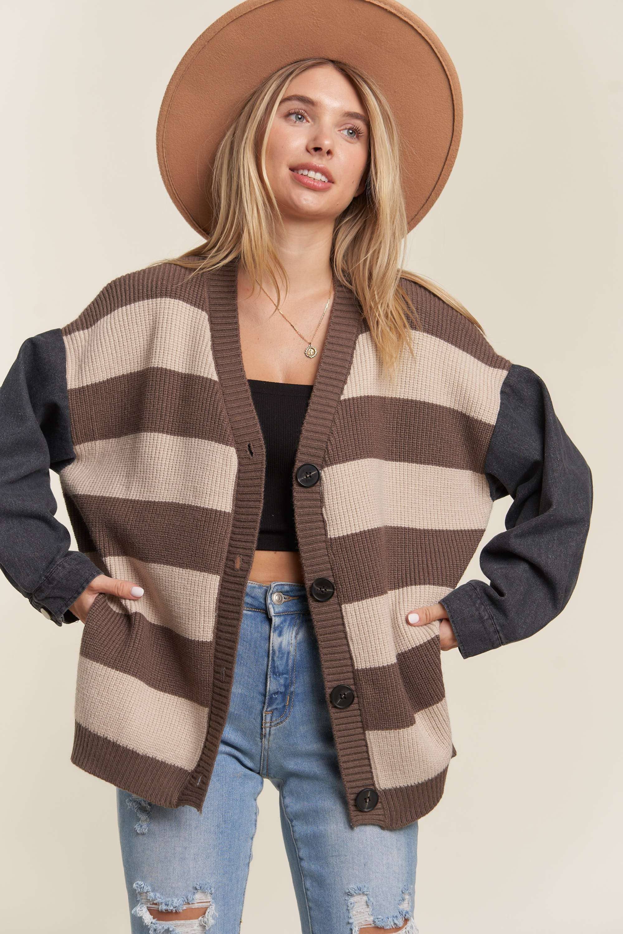 Brogan Sweater - Mocha