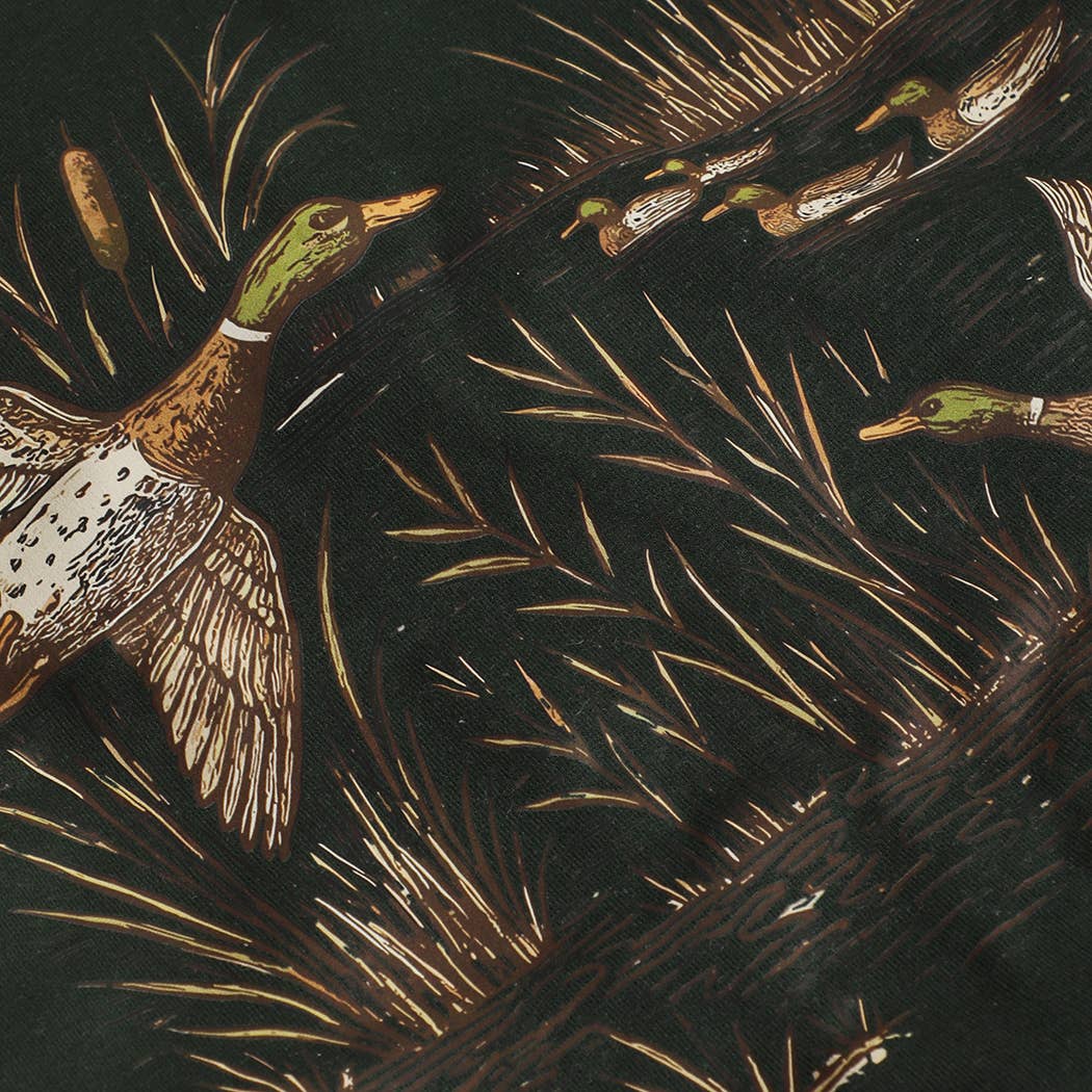 Mallard Duck Marshland Sweatshirt