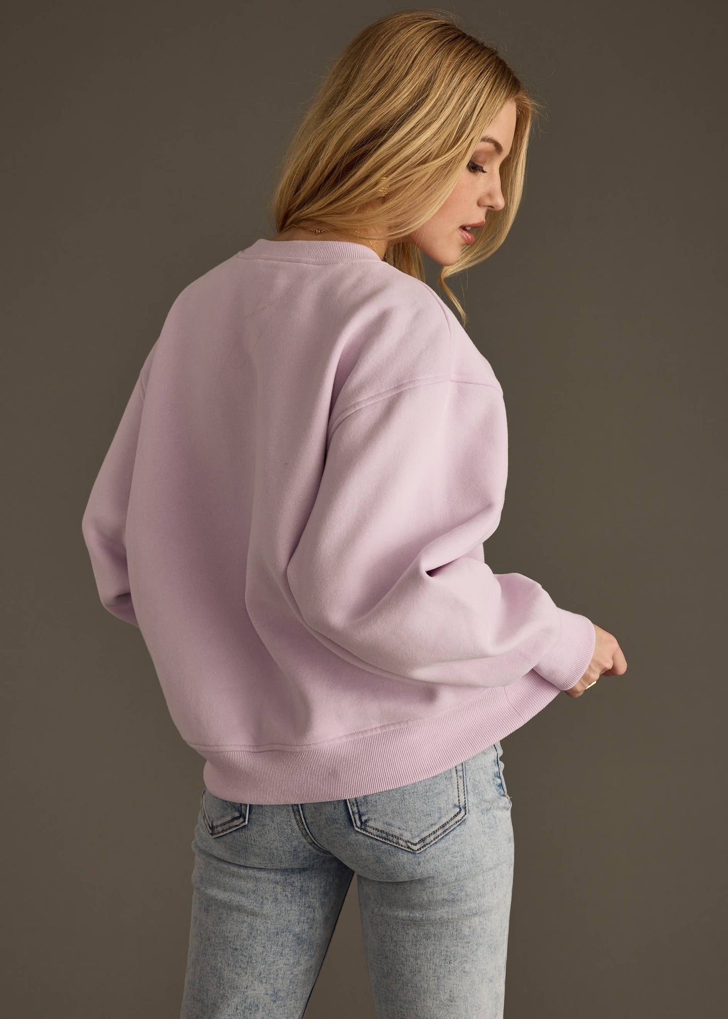 Lavender Weekend Sweatshirt