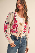 Lily Tie Cardigan