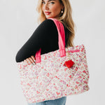 Presley Puffer Tote With Pouch