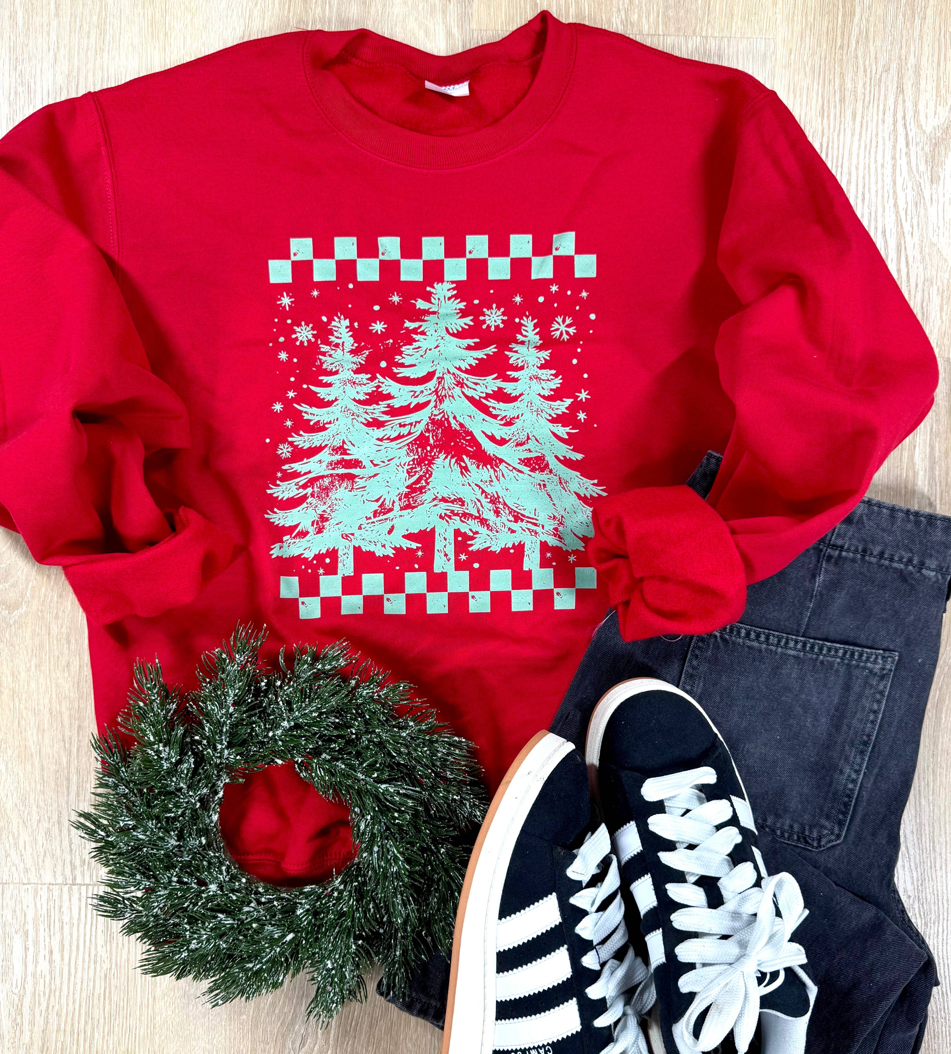 Checkered Spruce Tee