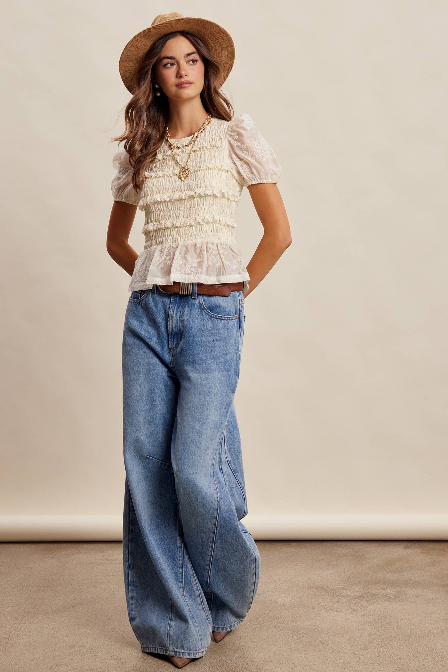 Coco Smocked Top