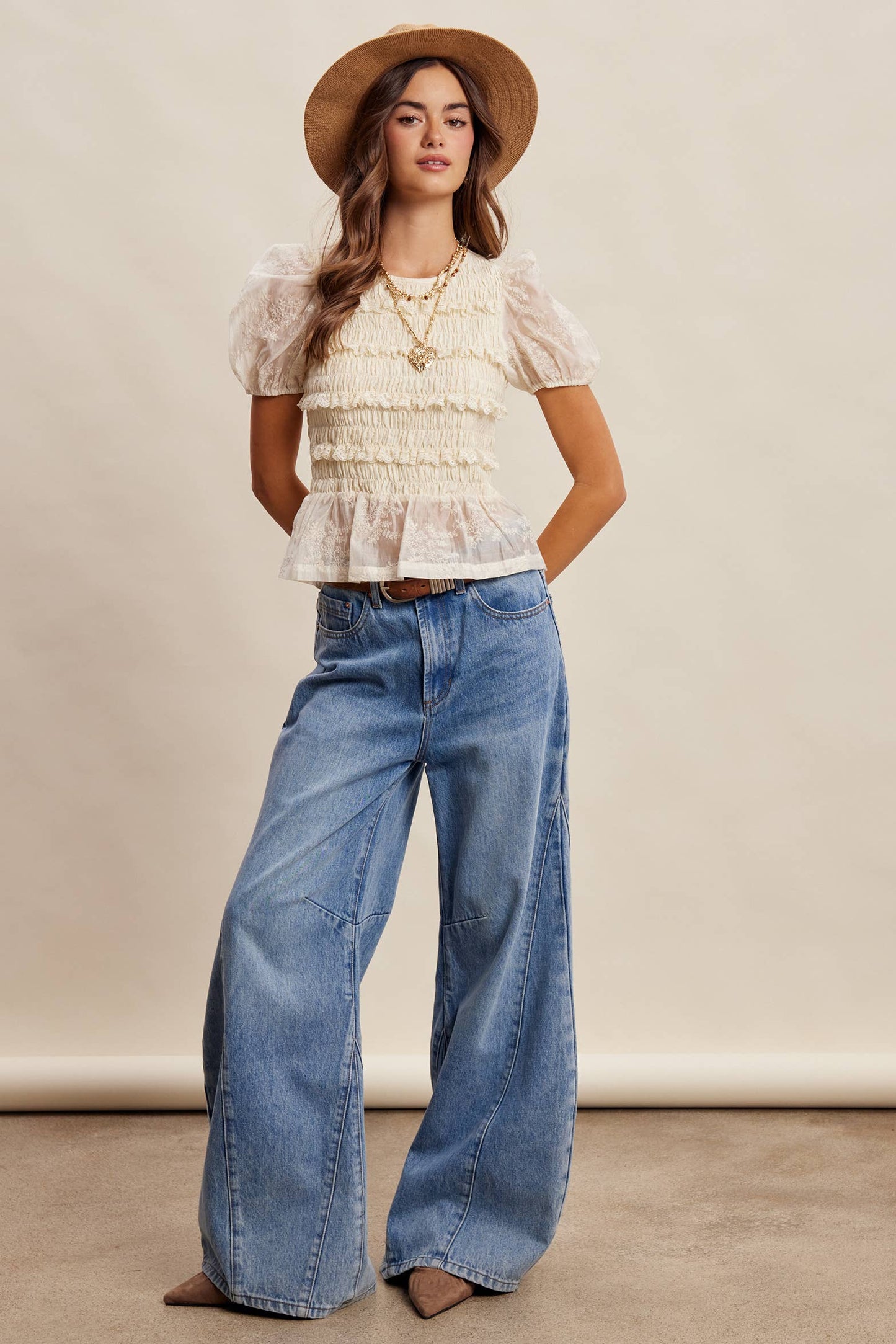 Coco Smocked Top