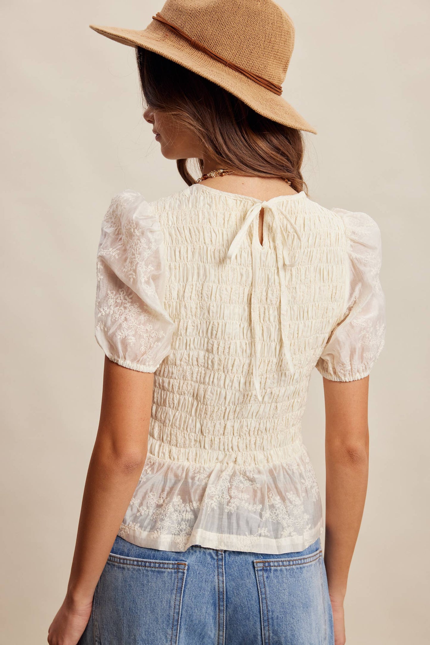 Coco Smocked Top